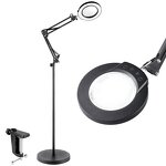 Magnifying Glass Floor Lamp Supplier - OEM 3-IN-1 Touch Dimmable