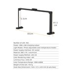 Half Moon Nail Light Supplier - OEM Beauty Clinic 40W Foldable Ring Light