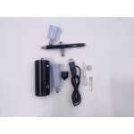 Small Electric Airbrush Supplier - OEM Rechargeable 3 Liquid Containers