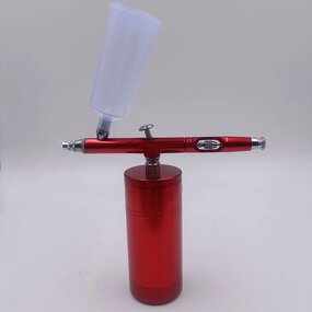 Electric Airbrush Manufacturer - OEM Portable Black Red Golden