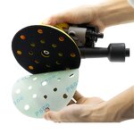 Auto Body Sanding Paper Factory - OEM 125 mm 1500# Medium Hardness