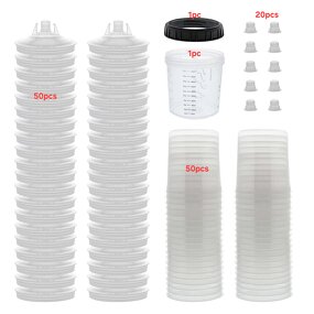 Plastic Paint Cup Factory - OEM Disposable 650ml Gravity Feed