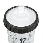 Plastic Paint Cup Factory - OEM Disposable 650ml Gravity Feed