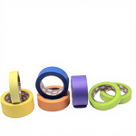 Rubber Adhesive Sticker Supplier - OEM 18mm30m Orange Single Sided