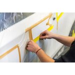 Rubber Adhesive Sticker Factory - OEM 18mm X 50m Eco-Friendly No Residue