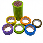 Rubber Adhesive Sticker Supplier - OEM 18mm30m Orange Single Sided