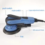 Electric Car Sander Manufacturer - OEM Adjustable Speed Random Orbital