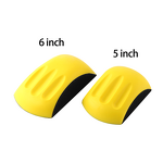 PU Hand Pad Supplier - OEM Customizable 150mm Hook Loop Sanding Block