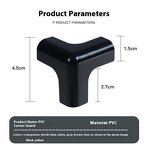 Table Safety Cover Manufacturer - OEM T-Shaped Anti-Collision Silicone