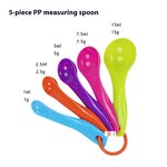 Measuring Spoon Set Supplier - OEM Kitchen Baking Double Scale Plastic