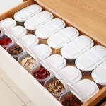 Herb Storage Box Supplier - OEM Kitchen with Fresh-Keeping Flip Lid