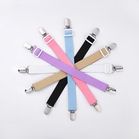 Non-Slip Sheet Holders Factory - OEM 2 Sets Adjustable Metal Clips