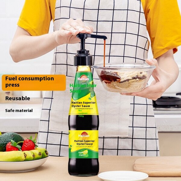 Oyster Sauce Pump Supplier - OEM Kitchen Household Seasoning Bottle