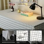 Tablecloth Factory - OEM Nordic Style Simple Plaid Waterproof