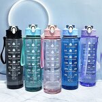 Water Bottle Factory - OEM 2000ML Frosted Gradient Large Capacity