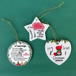 Ceramic Pendant Supplier - OEM Factory Wholesale Eco-friendly Christmas