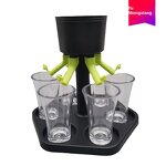 Wine Dispenser Manufacturer - OEM Hexagon Fair Plastic Portable