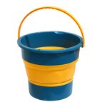 Folding Plastic Bucket Factory - OEM Portable Lid Household Thickened