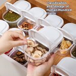 Herb Storage Box Supplier - OEM Kitchen with Fresh-Keeping Flip Lid