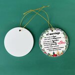 Ceramic Pendant Supplier - OEM Factory Wholesale Eco-friendly Christmas