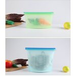 Silicone Preservation Bag Factory - OEM High-Temperature Resistant Food