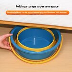 Folding Plastic Bucket Factory - OEM Portable Lid Household Thickened
