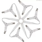 Bed Sheet Fixer Factory - OEM Exlongated Metal 12-Clip Non-Slip
