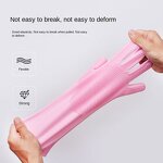 Bath Gloves Factory - OEM Durable Medium Thickness Waterproof Silicone