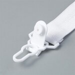 Elastic Band Fixer Factory - OEM Practical Non-Slip Plastic Clip