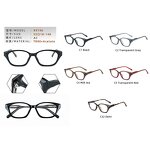 Women Vintage Glasses Manufacturer - OEM Professional Acetate Blue Light
