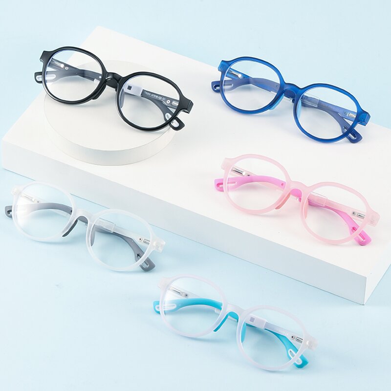 Children Glasses Supplier - OEM Wholesale TR90 Anti Blue Light Frames