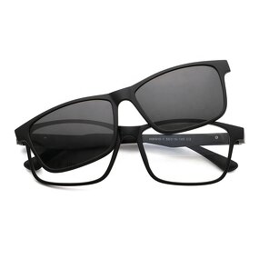 Driving Clip on Glasses Factory - OEM Magnetic 5 Lenses Polarized Set
