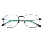 Titanium Eyeglasses Supplier - OEM Supply Newest Fashion Irregular Polygon