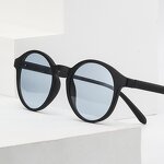 Retro Computer Glasses Manufacturer - OEM TR90 Round Blue Lens