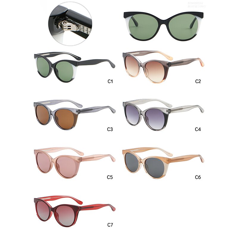 Cat Eye Sun Glasses Manufacturer - OEM Wholesale Unisex Uv400 Retro