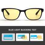Photochromic Eyeglasses Supplier - OEM TR90 Square Driving Yellow Lens
