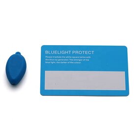 Anti Blue Light Tester Supplier - OEM Ready to Ship Custom Logo Card