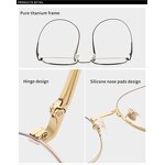 Reading Glasses Supplier - OEM China Newfashion Titanium Frame Myopia