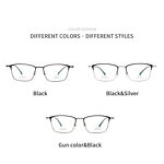 Pure Titanium Glasses Factory - OEM Custom Logo Not Deformed Memory