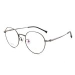 Retro Titanium Glasses Supplier - OEM Wholesale Round Thin Frame Alloy