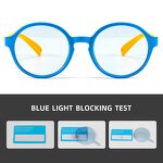 Photochromic Eye Glasses Factory - OEM Kids Blue Lens Change Color