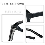 Fashion Eyeglasses Factory - OEM TR90 Vintage Portable Lightweight