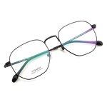 Titanium Eyeglasses Supplier - OEM Supply Newest Fashion Irregular Polygon