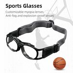Cycling Goggles Factory - OEM Oval Flexible Basketball Spectacles