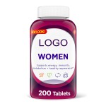 女性胶囊工厂-批发OEM多种矿物质富含B C E促进新陈代谢