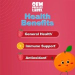 健康软糖工厂-批发多种维生素素食儿童膳食补充剂