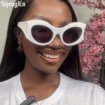 Big Round Sunglasses Factory - New Plastic Frame Vintage Oversized Oval for Women and Men