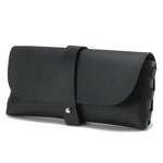 Leather Sunglasses Case Manufacturer - Fashion Soft Portable Glasses Case Bag Custom Logo