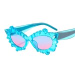 Flower Frame Sunglasses Supplier - High Fashion Irregular Cat Eye for Women Retro Party