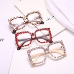 Women Sunglasses Factory - New Trendy Oversized Custom Logo Square Diamond